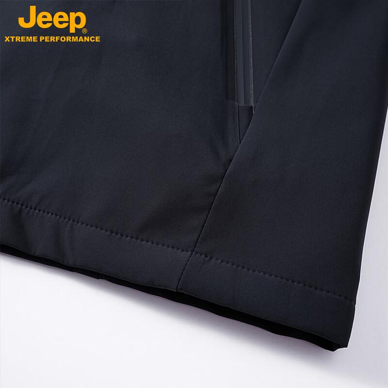JEEP Unisex Hooded Outdoor Windproof & Waterproof Jacket