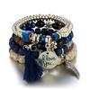 Multi-Layer Elastic Bracelet Fashion Wooden Bead