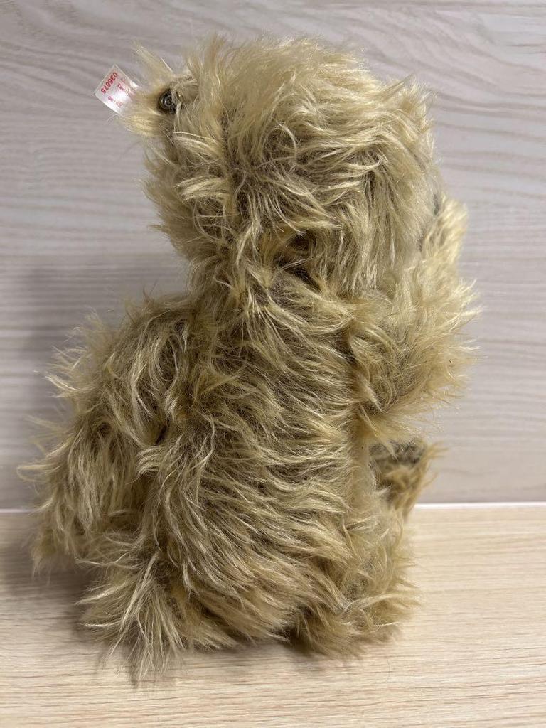 [USED] Steiff Teddy Bear, Beige, Articulated, with Built-in Sound