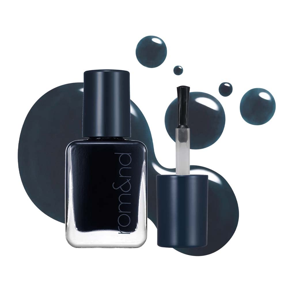 

Mood Pebble Nail 10 Dusk Navy Beautiful shine and luster from the moment you apply it natural color nail polish 7 grams [Genuine Product] rom&nd - -