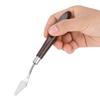5pcs Stainless Steel Oil Painting Palette Knives Wooden Handle Pigment Spatulas