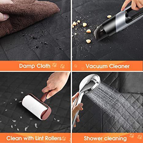 Ultrasonic Hot Pressing Pet Car Pad Rear Anti-Dirty and Anti-Grab Waterproof Car Pad 600D Dog Pad