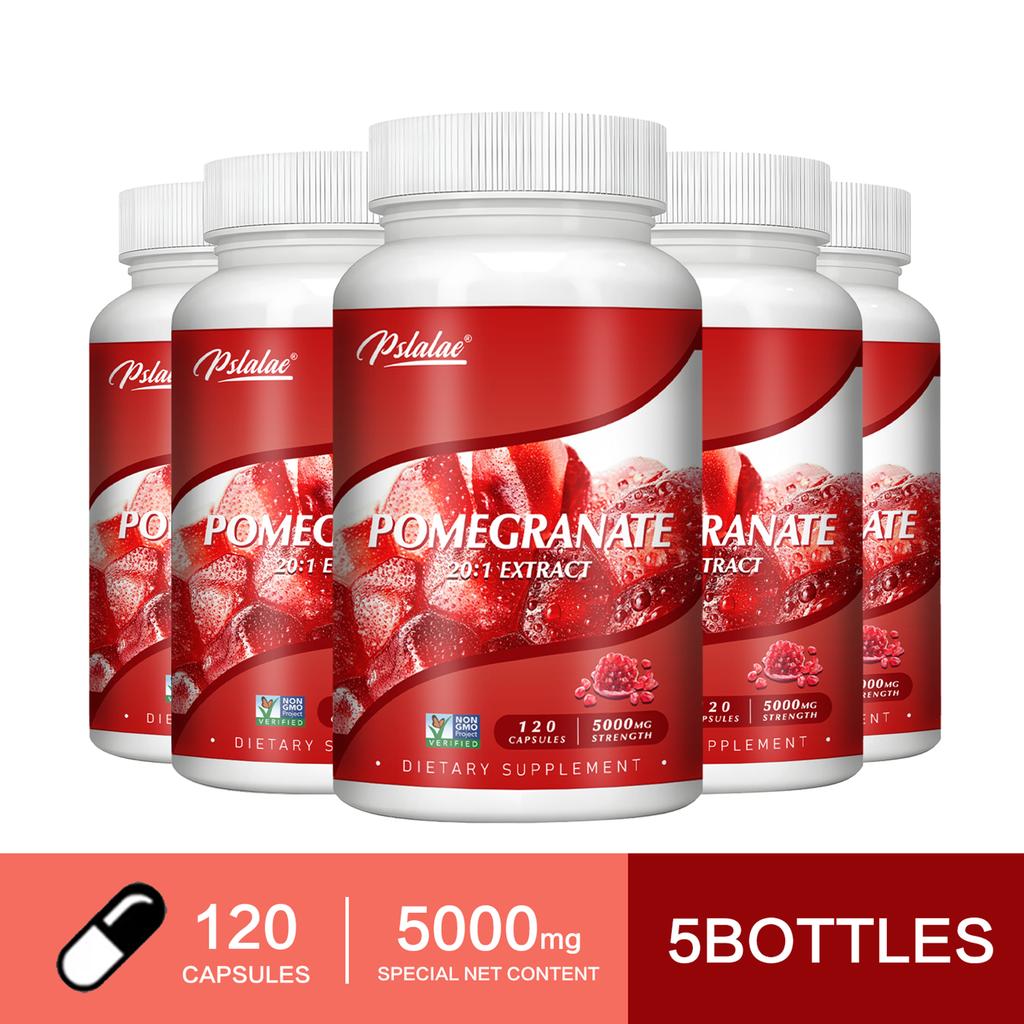 Pslalae Integratore alimentare, contenente 20:1 estratto di melograno altamente concentrato, nutrimento antiossidante naturale