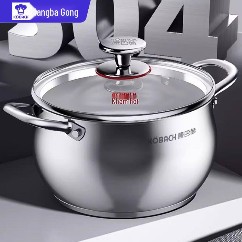 Kombach 304 Stainless Steel Saucepan