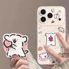 Magnetic Mobile Phone Case with Bracket for Iphone17 Love Puppy 16promax Apple 15 Cute 14 New Set