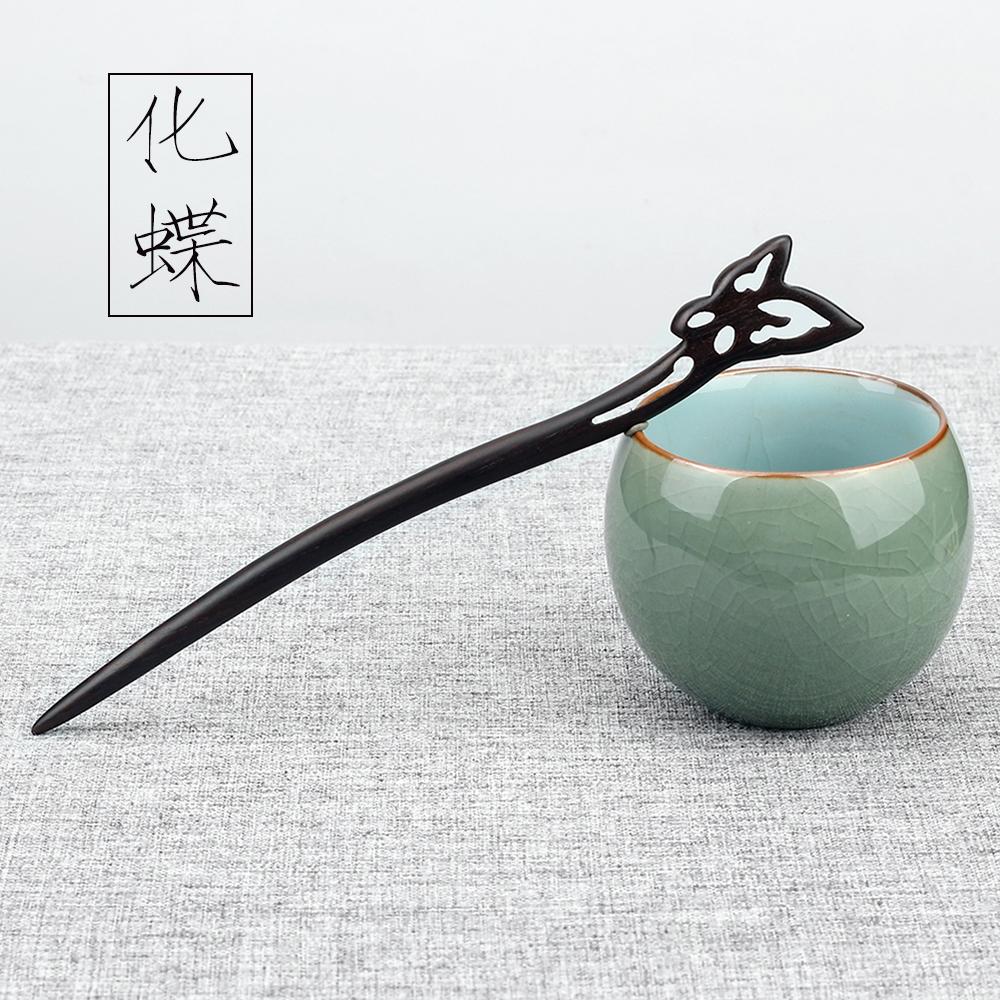 47Style Retro Sandalwood Hair Clip Hairpin Chinese Ancient Carved Wooden Chopstick Hair Stick Cosplay Party Headwear Accessories