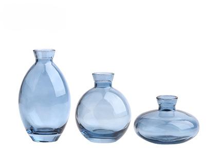 3-delige set Creatieve Glazen Vaas Minimalistische Bureau Decoratie Water Voedende Bloemen Groene Planten Gedroogde Bloemen Vaas Decoratie