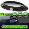 Fits Ford F-150 2009-2014 Carbon Exterior Rear Logo Emblem Badge Ring Cover Trim