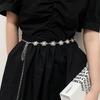 Korean Style Pearl Waist Chain for Women - Versatile Accessory for Dresses, Suits, and Shirts