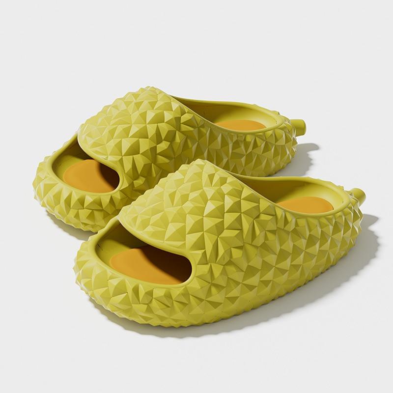 Slippers women's summer durian couple funny fashion indoor home eva thick bottom can be worn outside slippers men