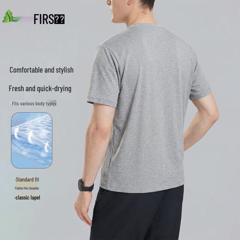 FIRS Men s Cotton Blend Short Sleeve T-Shirt 3XL