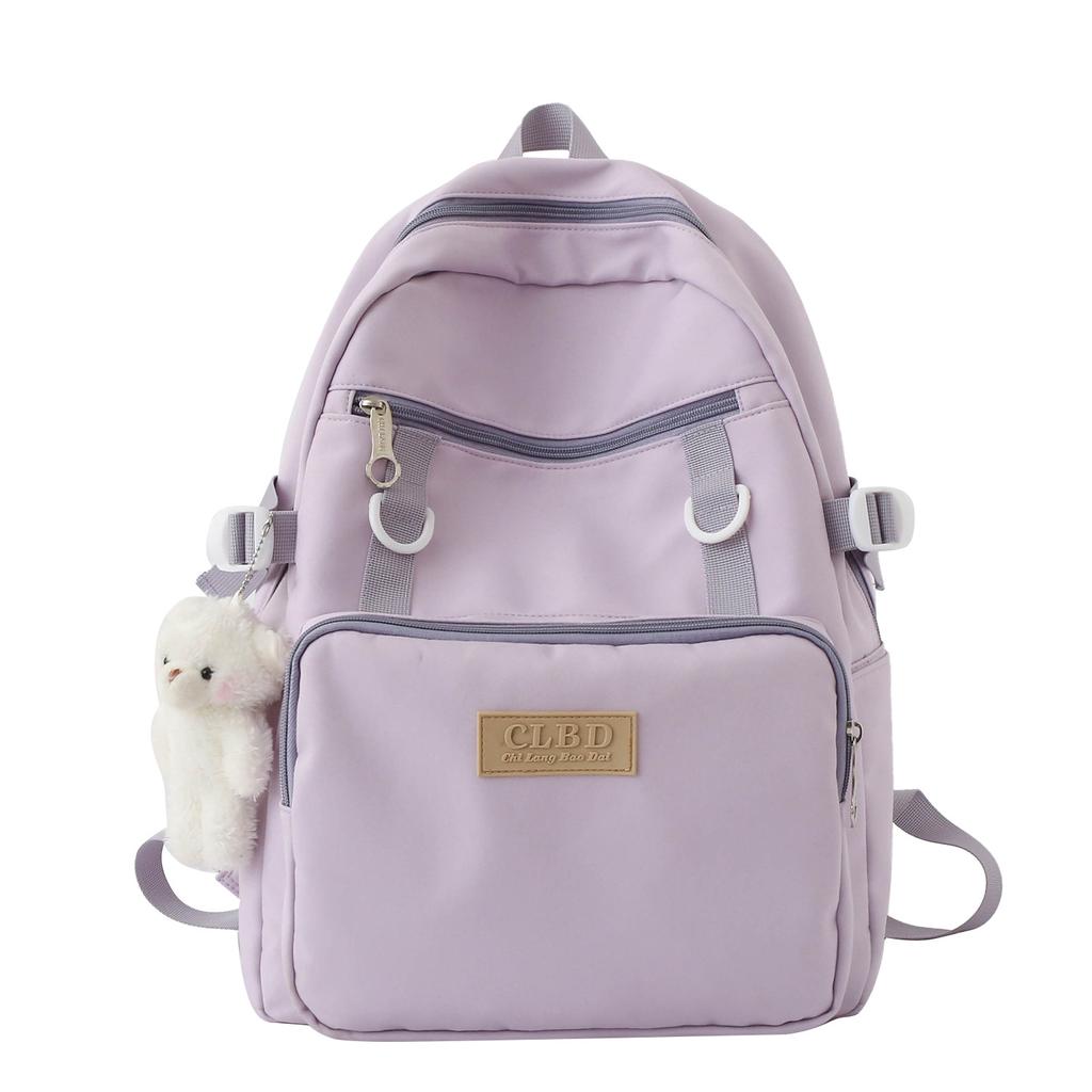School season new student schoolbag Korean version casual large capacity junior high school campus schoolbag large capacity computer backpack