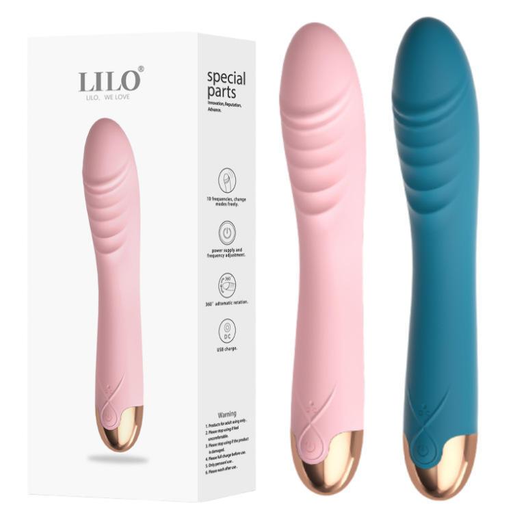 Female AV Wand Rotating Swinging Vibrator - 50dB Low Noise Orgasm Adult Sex Toy Women Masturbator for Adult Intimate Toy
