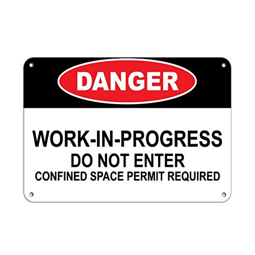 Öffentliche Plaketten, Rauchverbot, Gefahr, Sicherheit, Werkstatt, Waring-Schilder, Vintage-Gebäude, Raumzugang, Blechschild, Garage, Bar, Restaurant, Dekor