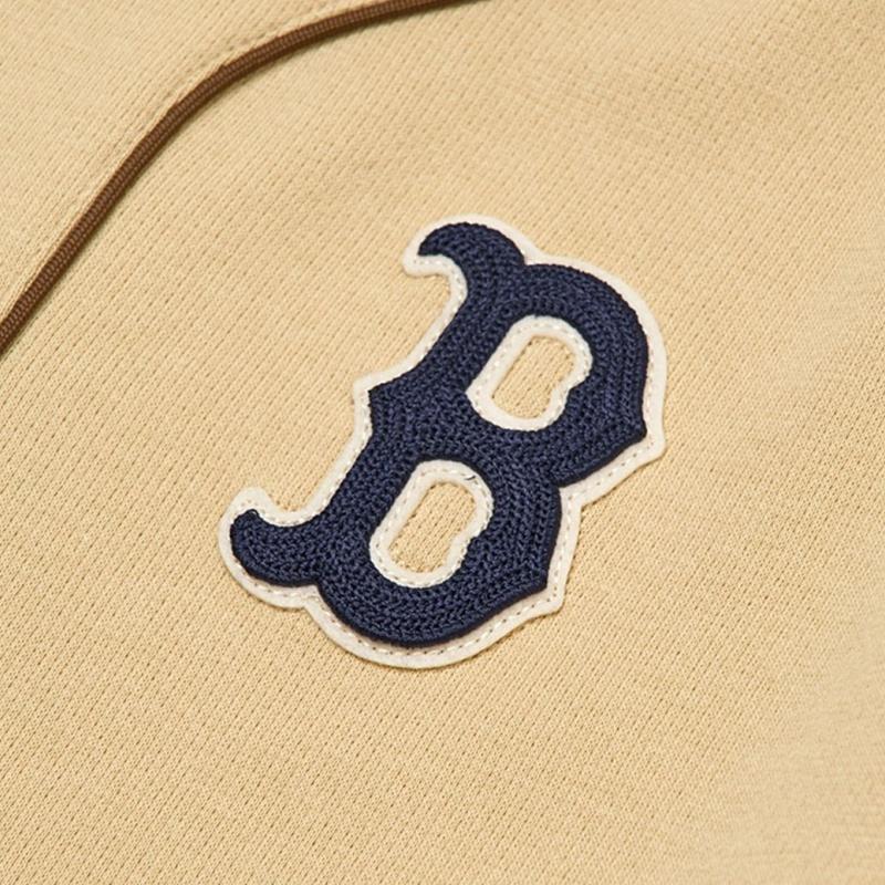 New MLB T Shirt Unisex Beige Yellow 3ABS03014-43BGS