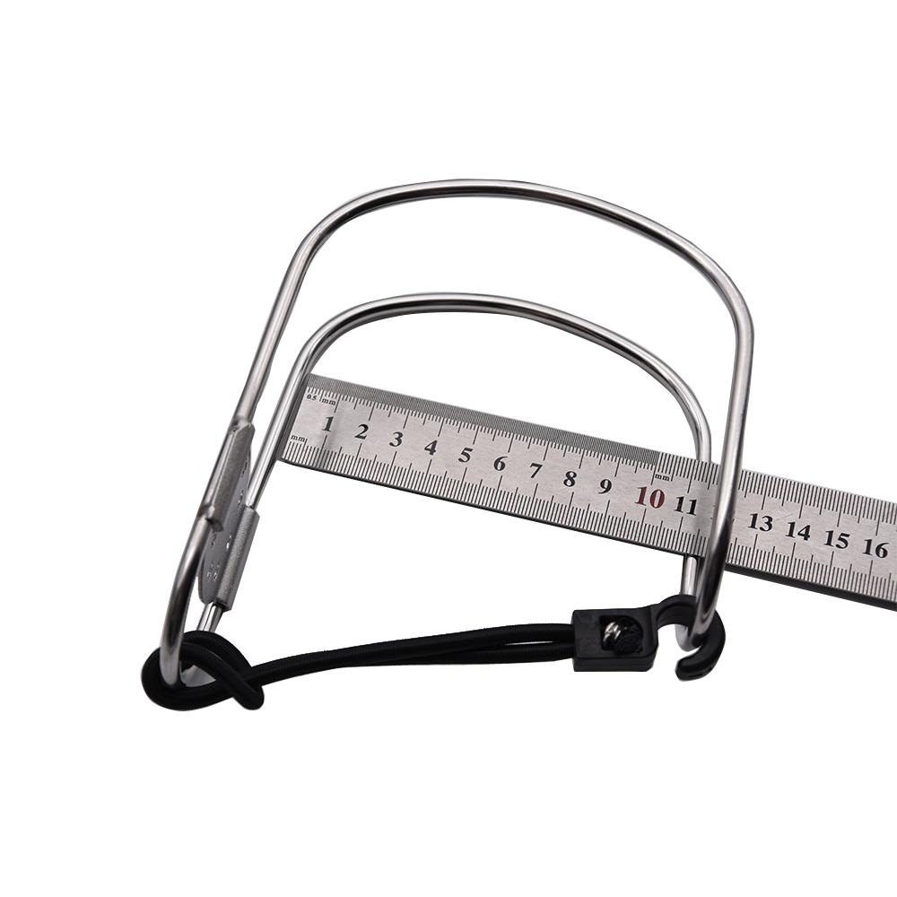 Boot Edelstahl Rettungsringhalter Hufeisen Rettungsringhalter Marine Hardware Einfache Montage Bootszubehör Zubehör