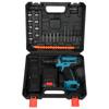 Dual-Speed Rechargeable Electric Screwdriver & Drill Combo