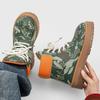 Classic Original Camouflage Boots Men Designer Motorcycle Boots Casual High-top Boots Men Comfortable Leather Platform Shoes Men