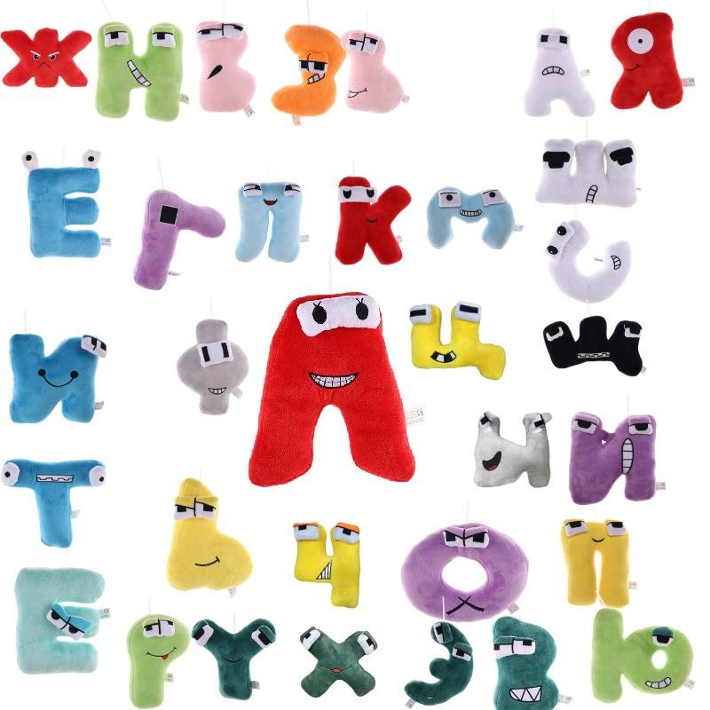Alphabet Lore Russian Letter Plush Toy Pillow For Kids Soft And Cuddly Stuffed Animal Doll