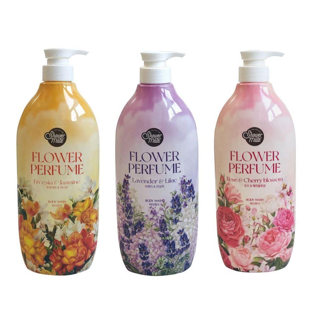 IUWWZCKY Shower Mate Moist Flower Perfume Body Wash 900g SM Flower Lavender 900g