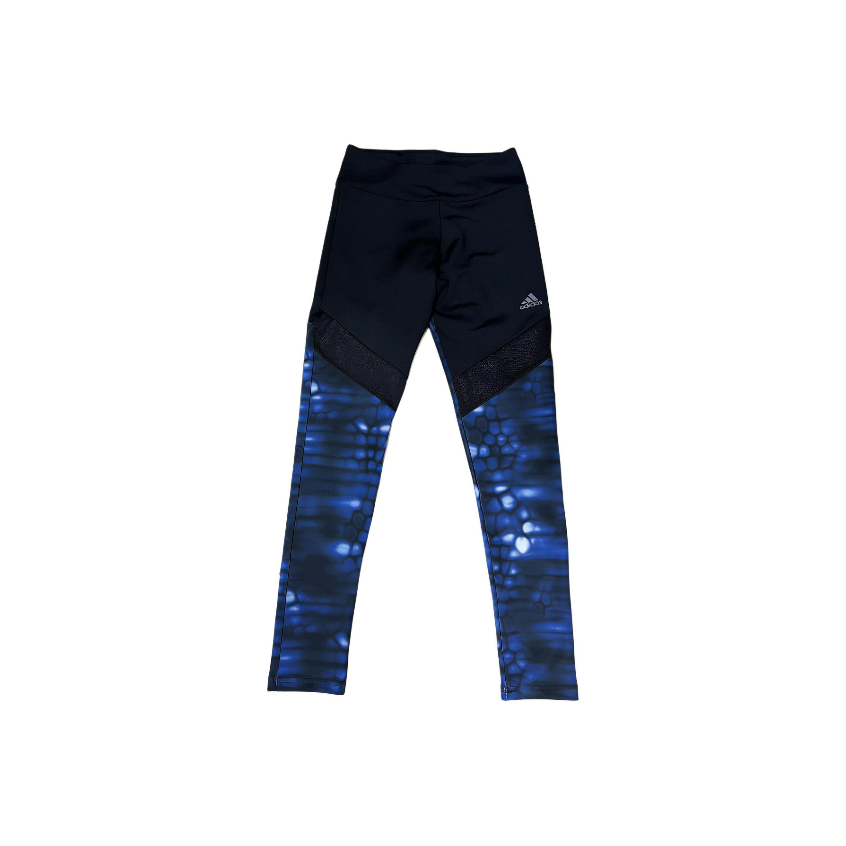Adidas Leggings Women s Black/Blue Moderate BP5570 S