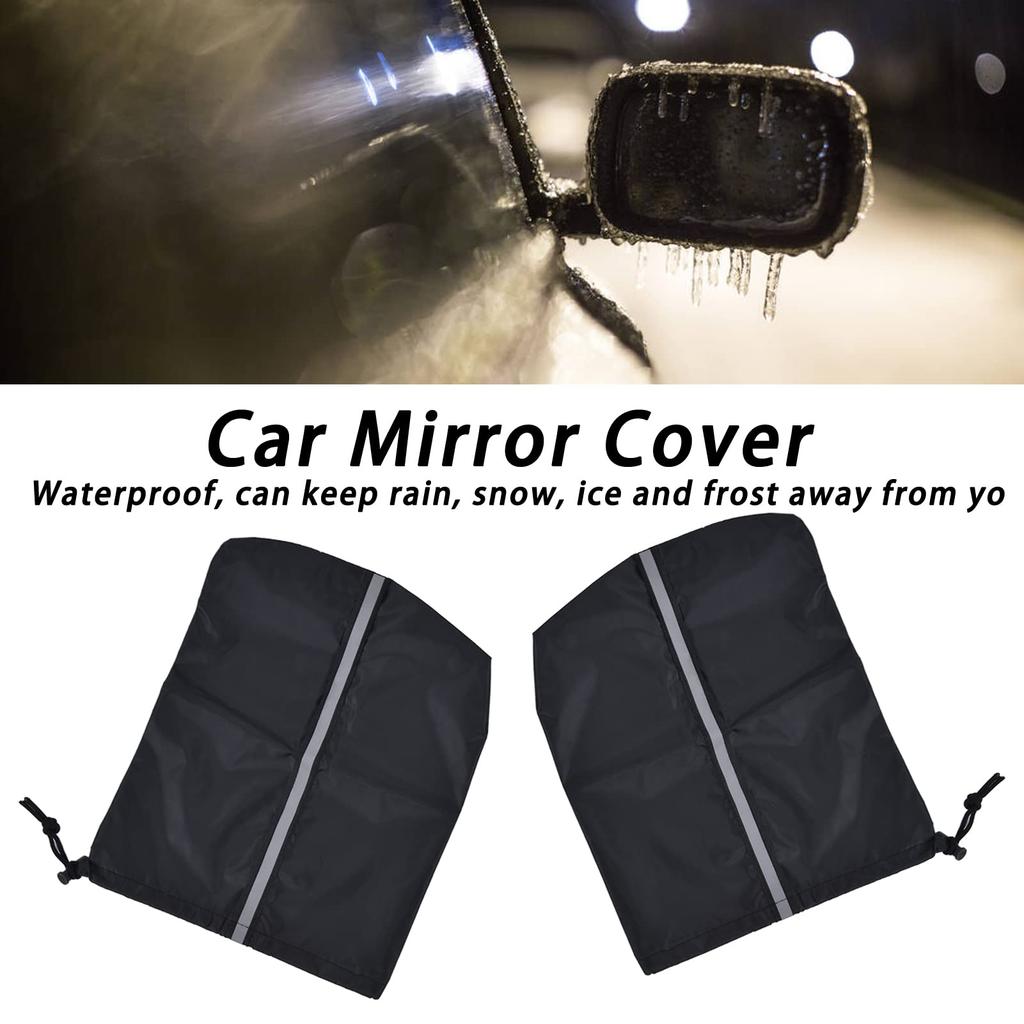 Car Side Mirror Cover Car Mirror Cover Side Mirror Cover Anti-freeze Retractable Frost Proof