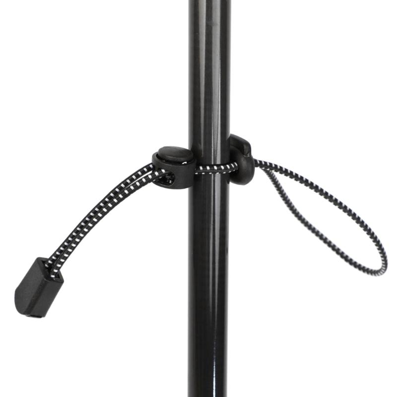 Pack of 10 Elastics Fastening Cord with Secure Clip Expandable Rope for Camping Shelter Stability and Outdoor Attachments