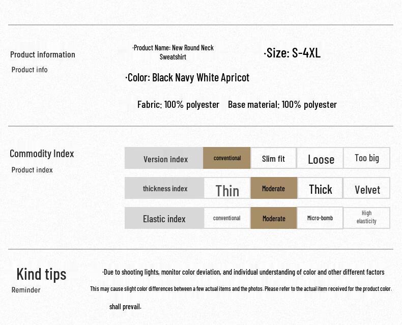 Sweat-shirt décontracté à col rond et manches longues pour homme JEANSWEST