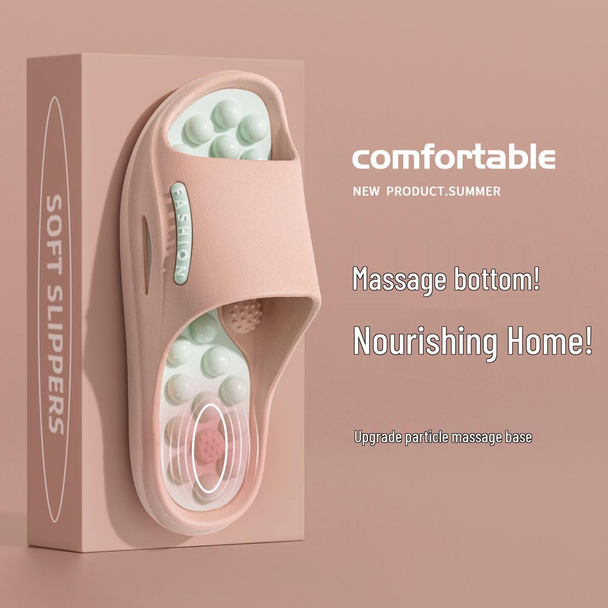 

Массажные тапочки для акупунктурных точек Lidani 2025 - Нескользящая, прохладная домашняя обувь для мужчин и женщин 36-37 fits 35-36