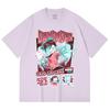 230 Gsm 100% Cotton Dandadan V15 Momo Print Unisex Heavy Cotton T Shirt