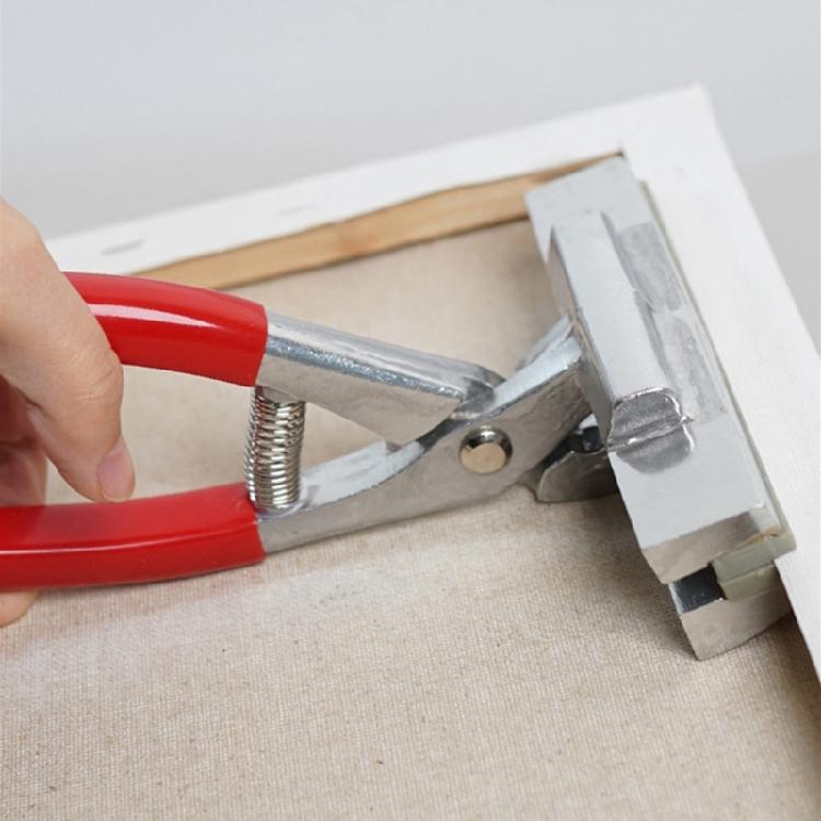 Pinze per Tela per Tendere e Stendere la Tela sul Telaio con Costruzione in Acciaio Inossidabile Tele Perfettamente Tese 12cm