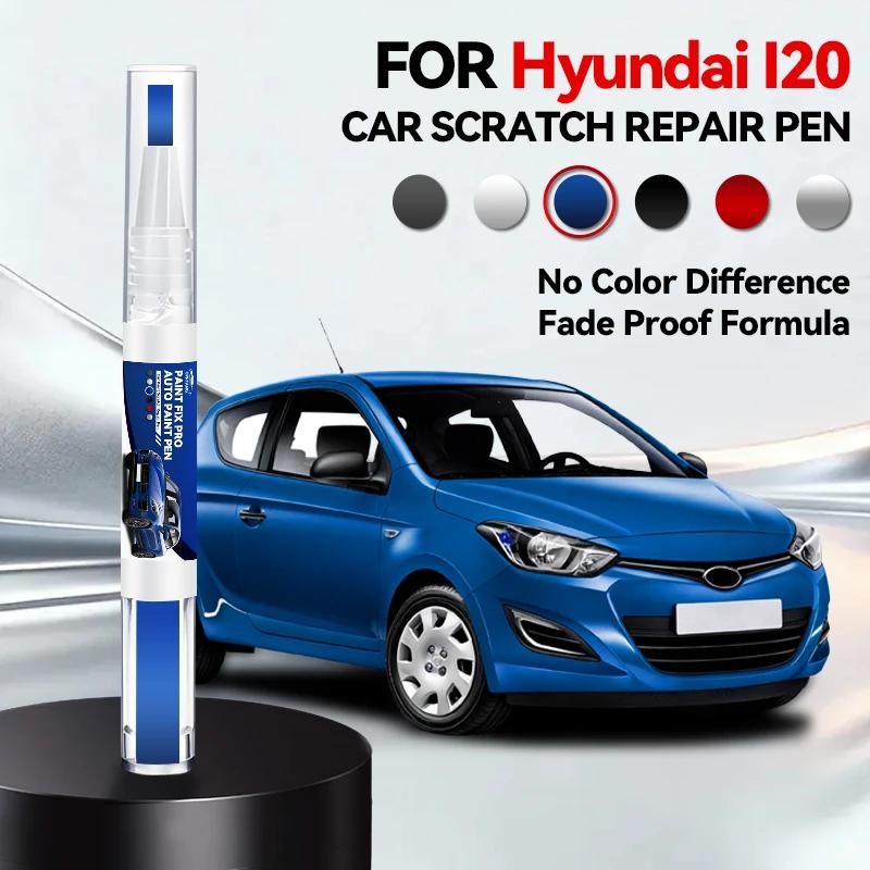 Auto Speziell für Hyundai I20 Lackreparaturstift Ausbesserungs Kratzentferner DIY Auto Zubehör Schwarz Weiß Blau Silber