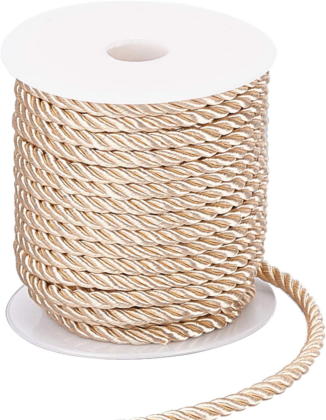 

5 мм витой шнур для отделки декоративной веревки из полиэстера, шнур ручной работы для шитья, обивки, домашнего декора 5 м 5meters