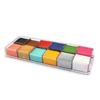 12 Colors 3.4oz Cosmetic Palette Professional Fast Drying Water Based DIY Body Makeup Palette for Party