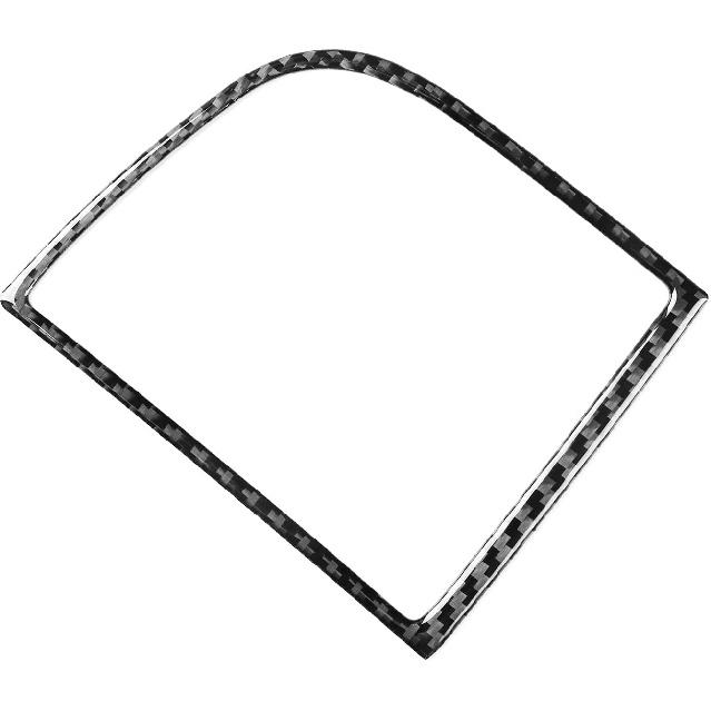 Real Carbon Fiber Dashboard Side Air Vent Cover AC Outlet Trim Interior Compatible with Ford Explorer 2011 2012 2013 2014 2015 Accessories