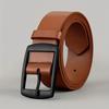 Fashion Luxury Belt for Men PU Leather Belt Metal Pin Buckle High Quality Brand Designer Waist Strap Belt For Jeans Women's Belt