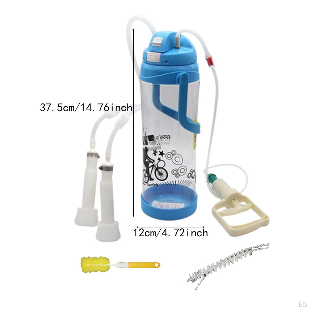 Pompă de vid portabilă de 3 litri pentru mulsul animalelor