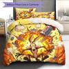 Looney Tunes Pattern Bedding Quilt Set Home Decoration Gift (1 * Duvet Cover + 2 * Pillowcase Without Core)