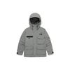 Jackets Men's Gray Hooded Moderate Workwear NJ3BM10B