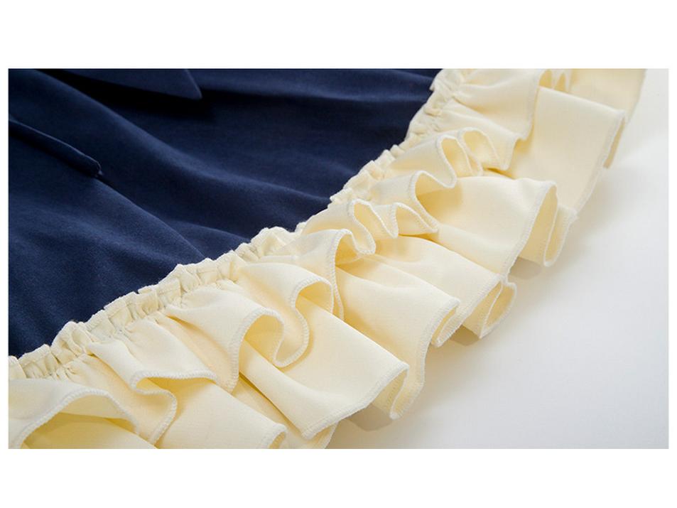 Girls' Lolita Cute Dress with Warm Fleece Lining - Spring & Autumn Formal Princess Dress for Small to Medium Primary School Children