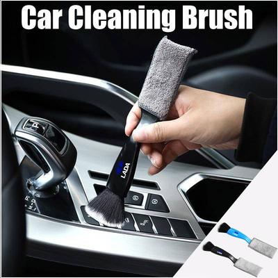 Car Cleaning Tool Soft Brush Dust Remover Interior Accsesories For Lada 2110 2114 Largus 2112 110 2105 2107 2106 Priora Sedan