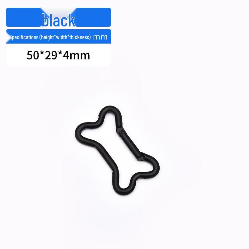 Tolex Bone-Shaped Pet Carabiner Clip
