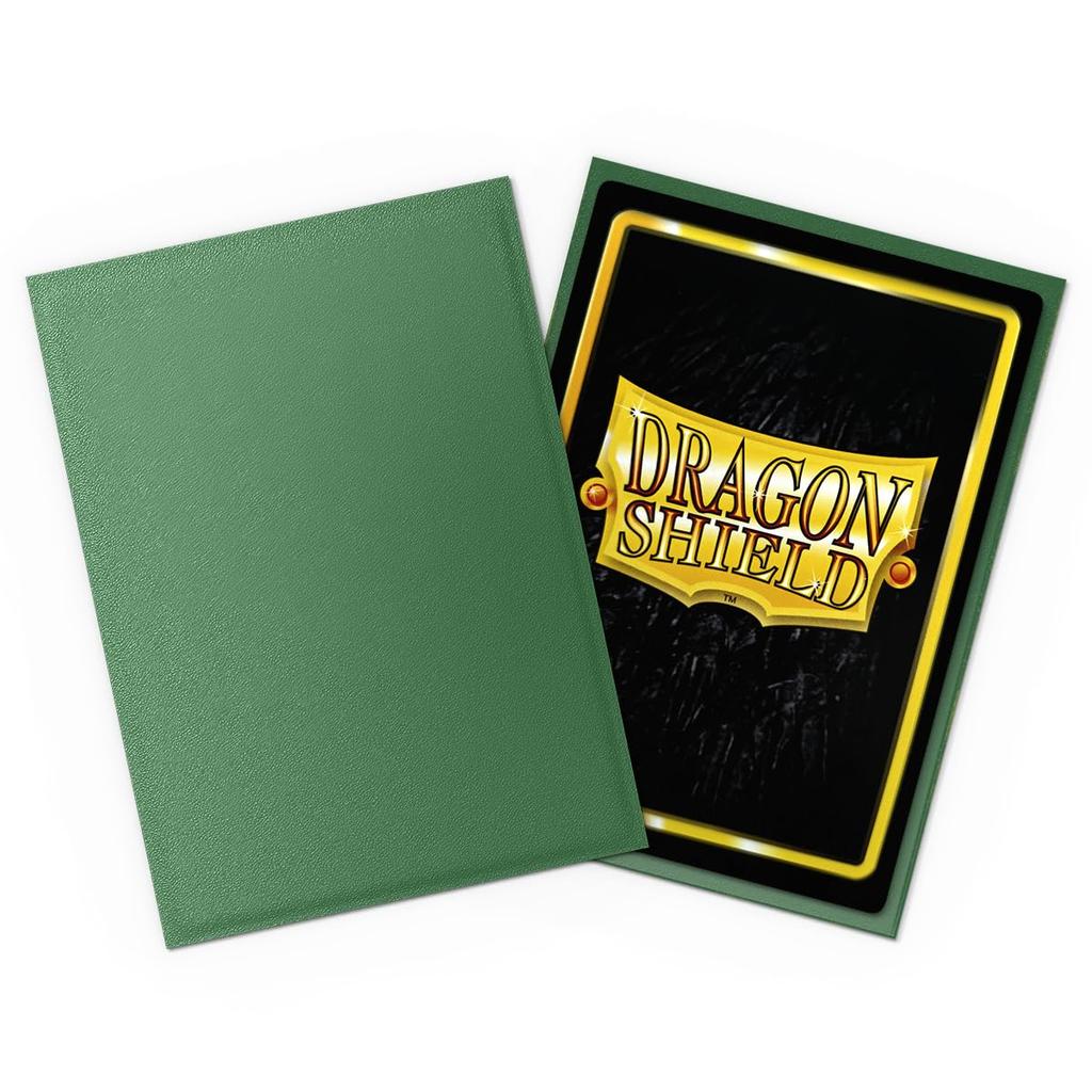 Dragon Shield Matte Standard Forest 100 Non-Glare Sleeves, Size, Green, Sleeves, AT-11825