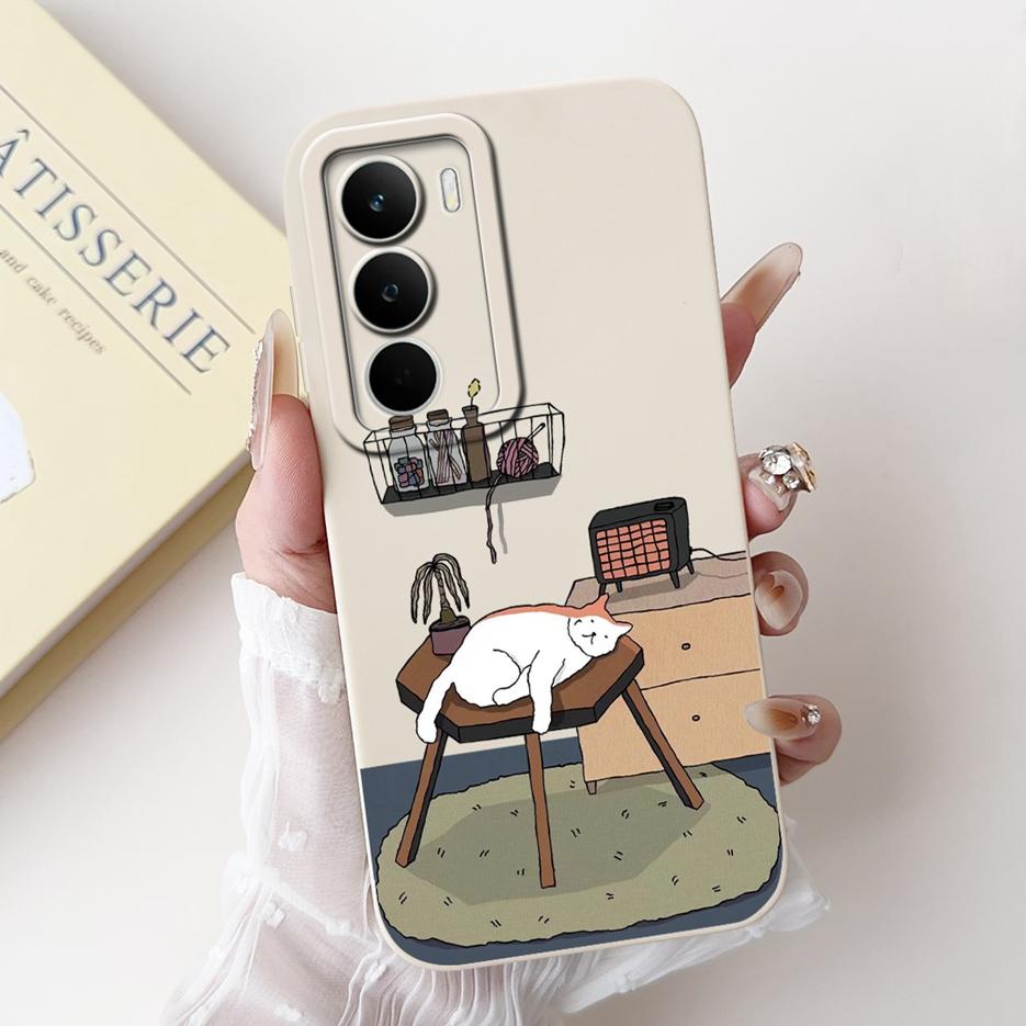 For Realme C75 Case RMX3941 Cute Cat Dinosaur Cartoon Cover Soft TPU Phone Case For Realme C71 C 75 RealmeC75 X C75X Fundas Bags