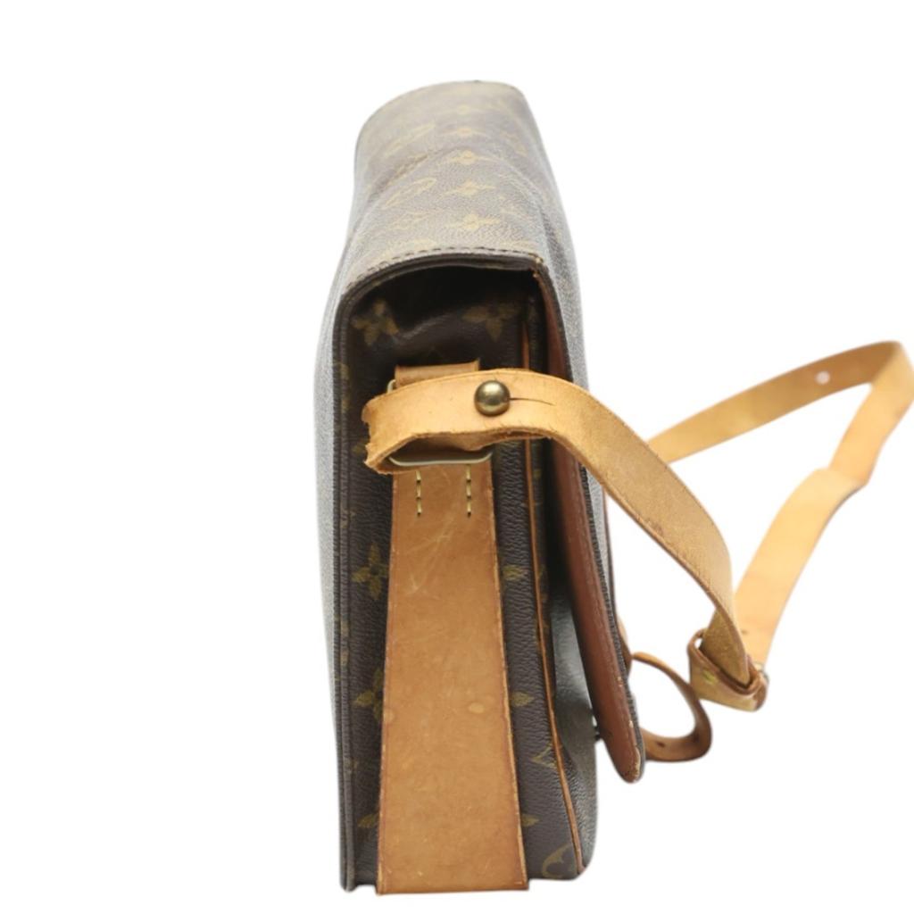 LOUIS VUITTON Monogram CartouchiereGM Shoulder Bag Monogram canvas M51252 Used