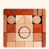 1-Box Wooden Creative Large-Piece Building Blocks Toy Set, Children's Educational Block Stacking Game