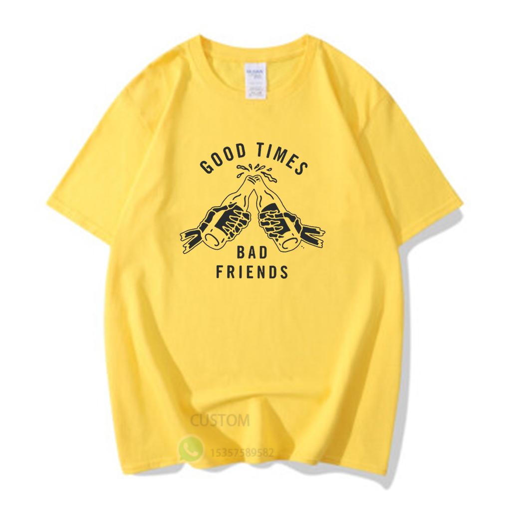 Good Time beer graphic Mens Summer Fitness TShirt Cotton Oneck shortsleeved Tee Tops Unisex TShirt casual Tshirts Oversized