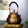 Pure Copper Kettle 1500ml Tea Accessory Water Dispenser Hot Water Kettle for Family Use Party Restaurants Kitchen Tea House