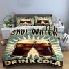 Two Cola Glasses Clinking. Bedding Sets Duvet Cover Sets Duvet Covers Pillowcases(1 * Duvet Cover 2 * Pillowcases Without Duvet Insert)