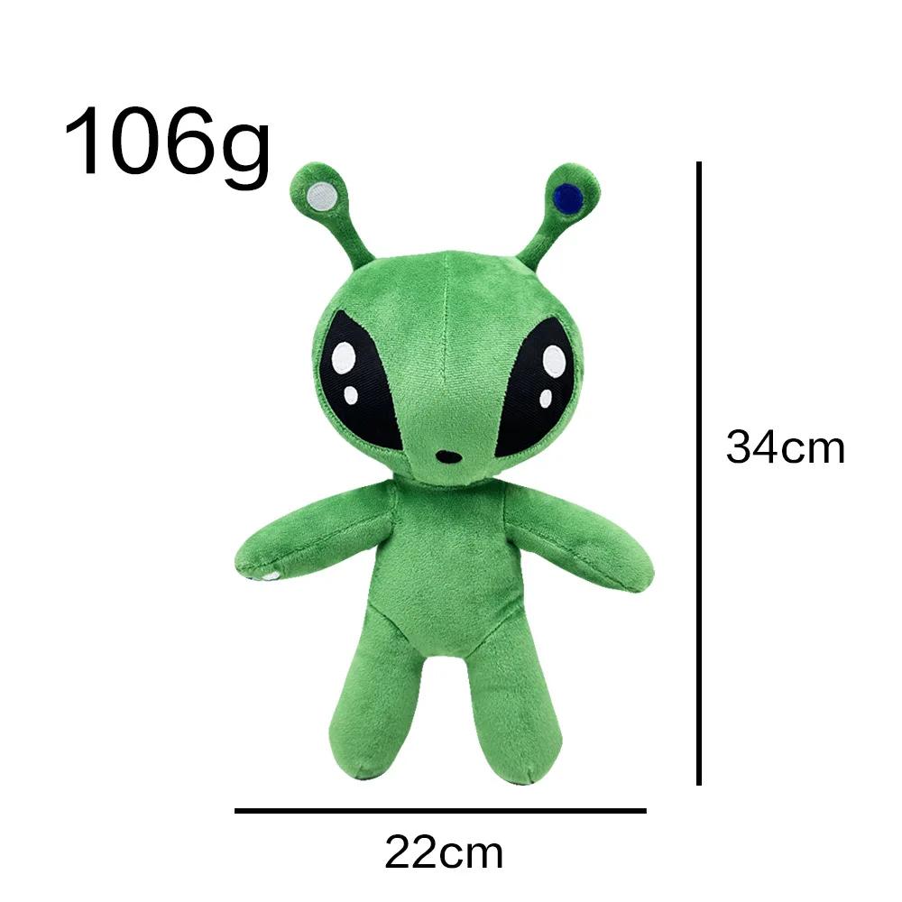 Hot Game Terrifying Plush Toy Green Big Eyes And Long Ears Monster Stuffed Dolls Plushies Pillow Perfecrt Gift For Kids Birthday